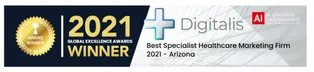Acquisition International Global Excellence Awards 2021 Winner — Best Specialist Healthcare Marketing Firm, Arizona